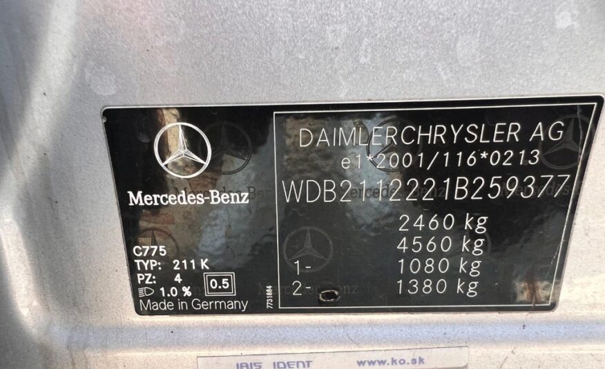 Mercedes-Benz E trieda Kombi 320 CDI Avantgarde A/T