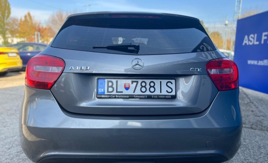 Mercedes-Benz A trieda 180 CDI BlueEFFICIENCY /T