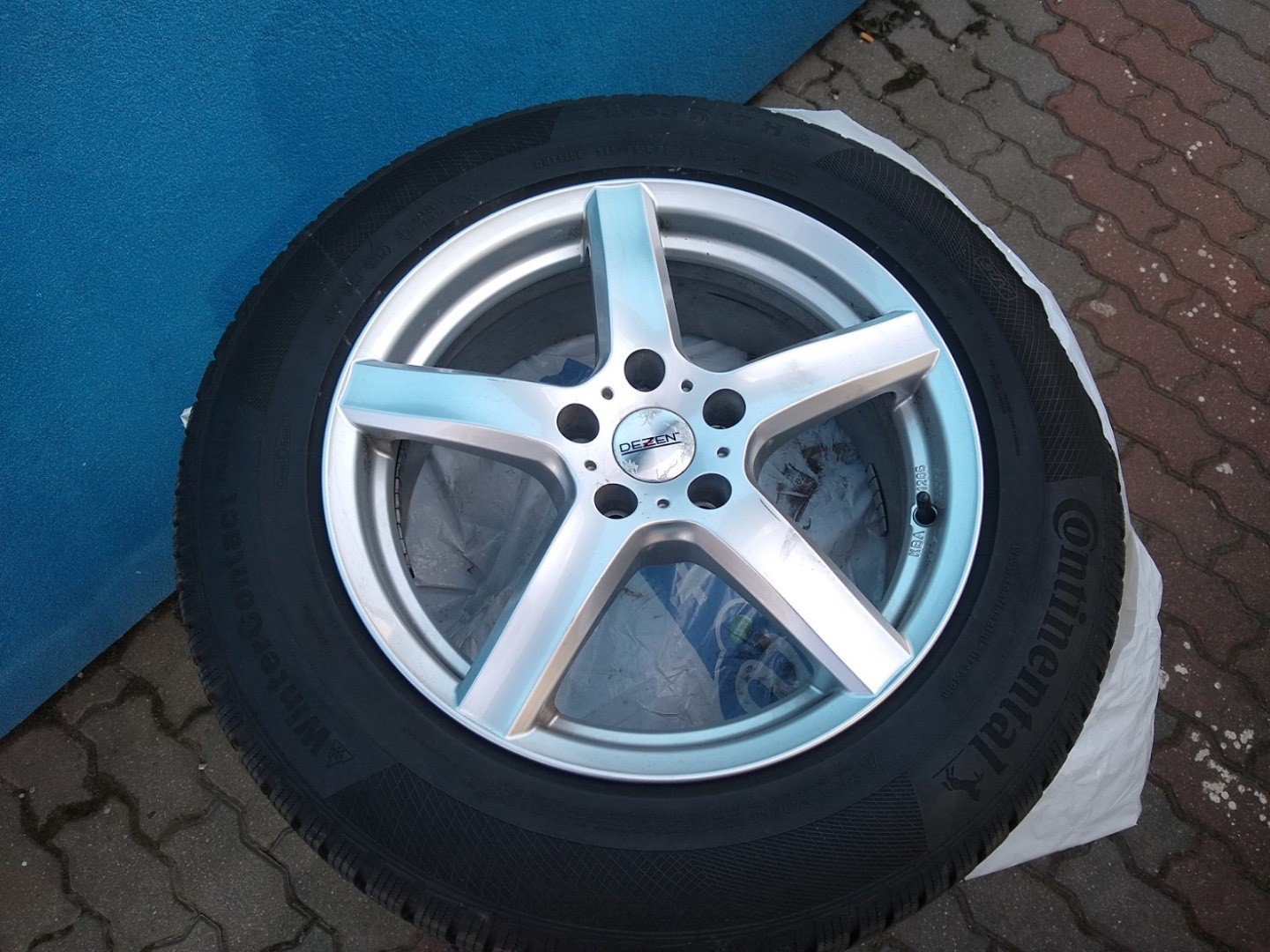 VW Tiguan zimne